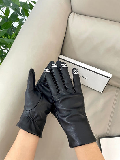 New women's high-end sheepskin gloves