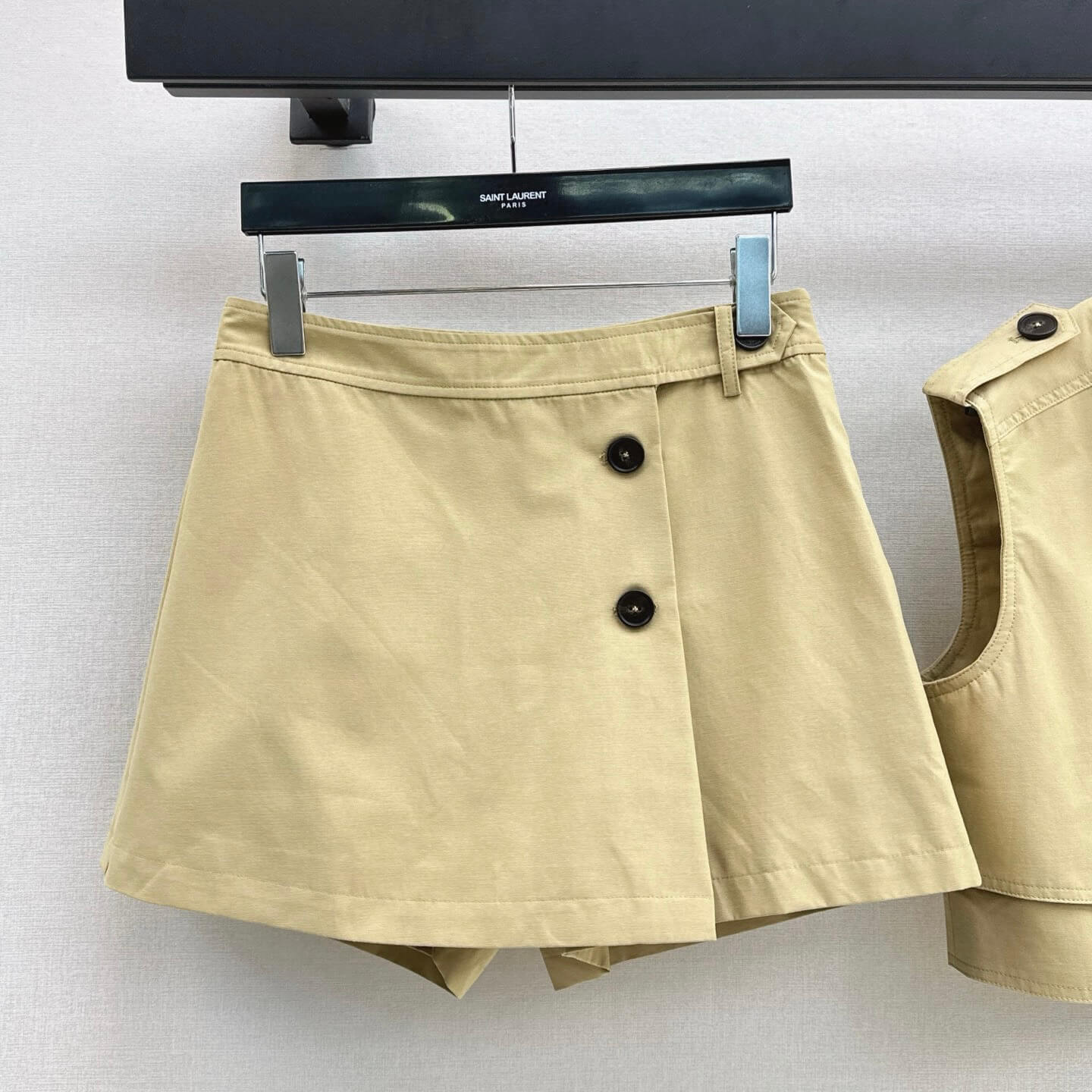 Classic Cropped Vest & Skort Set