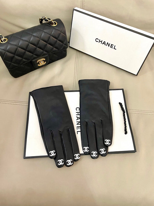 New women's high-end sheepskin gloves