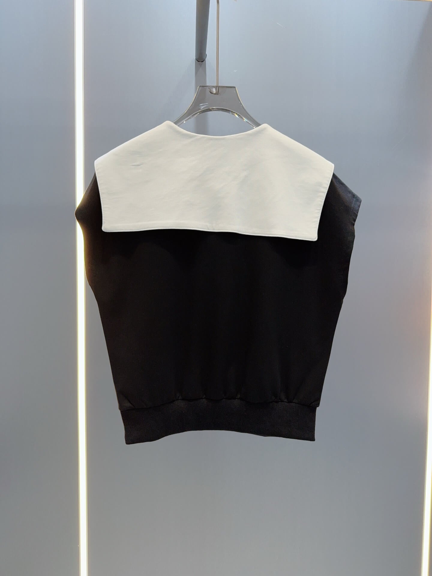 Casual Preppy Sailor Collar Vest & Shorts Set