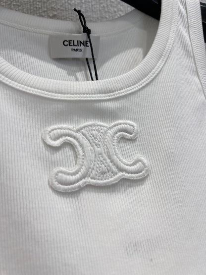 25 Summer explosion models simple logo undershirt