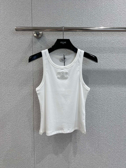 25 Summer explosion models simple logo undershirt