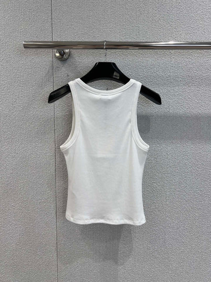 25 Summer explosion models simple logo undershirt