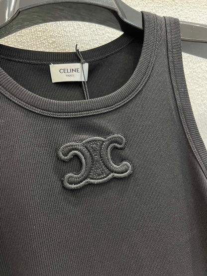 25 Summer explosion models simple logo undershirt