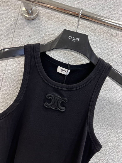 25 Summer explosion models simple logo undershirt