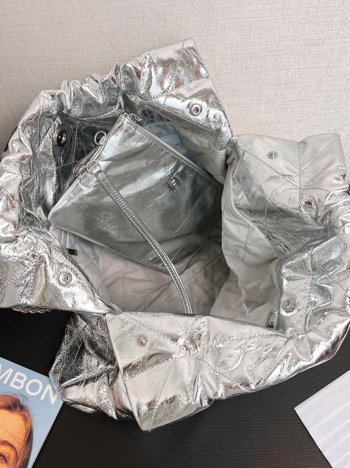 Organizer Bag Classic Chain Silver Bag