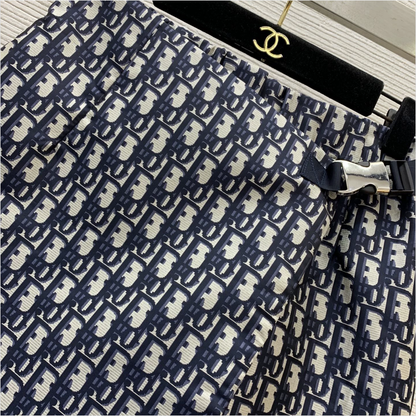 25 Summer new style old flower letter shorts skirt