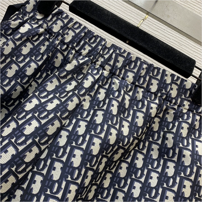 25 Summer new style old flower letter shorts skirt