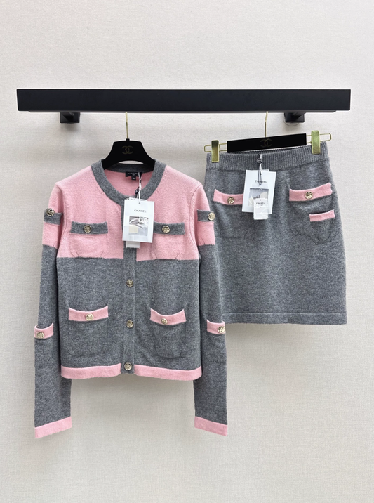 25 latest autumn and winter knitted suits