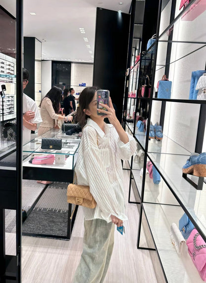 CF20 Golden Globe CLASSIC HANDBAG  Lambskin Rose Red