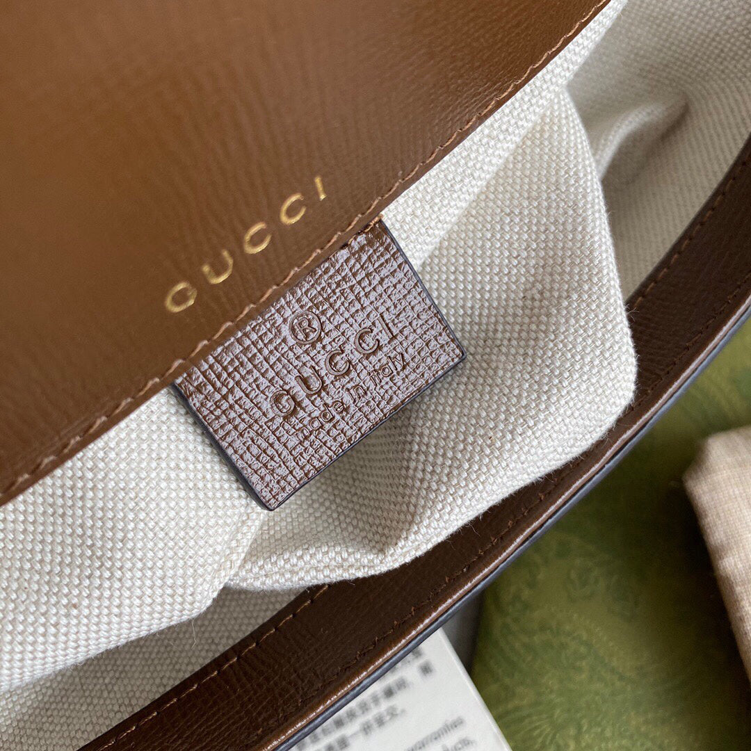 Horsebit 1955 mini shoulder bag Beige and ebony