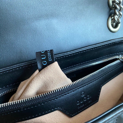 Marmont small shoulder bag Black / White / Dusty Pink / Gray Blue