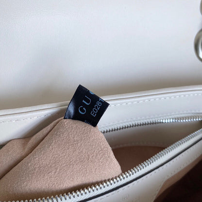 Marmont small shoulder bag Black / White / Dusty Pink / Gray Blue