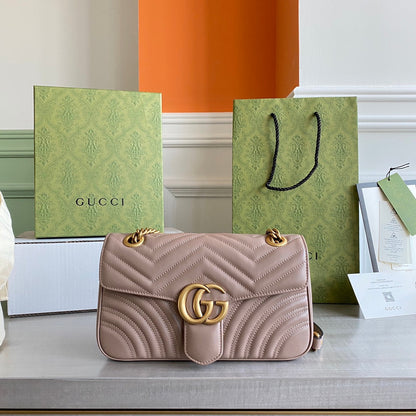 Marmont small shoulder bag Black / White / Red / Gray Blue