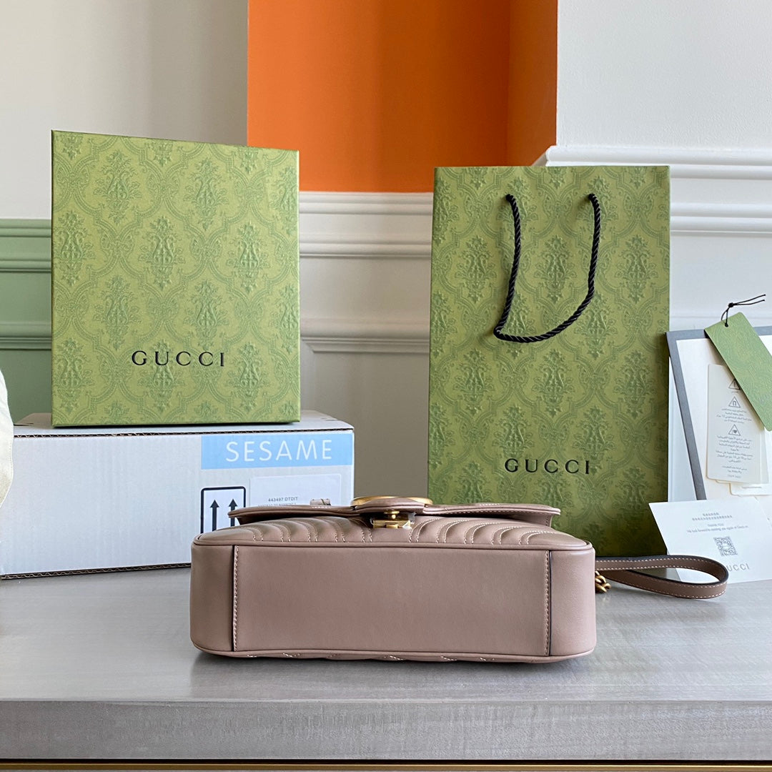 Marmont small shoulder bag Black / White / Red / Gray Blue