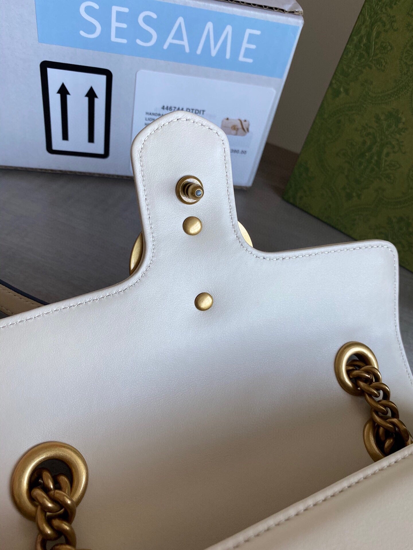 Marmont mini shoulder bag Black / White / Red / Gray Blue