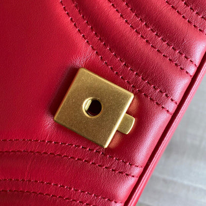 Marmont mini shoulder bag Black / White / Red / Gray Blue