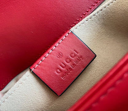 Marmont mini shoulder bag Black / White / Red / Gray Blue