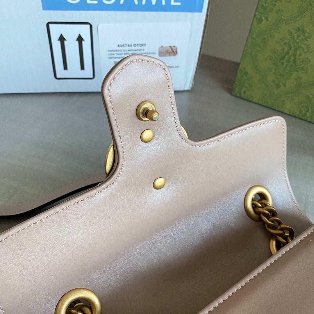 Marmont mini shoulder bag Black / White / Red / Gray Blue