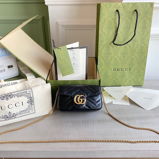 Marmont super mini bag Black / White / Red / Gray Blue