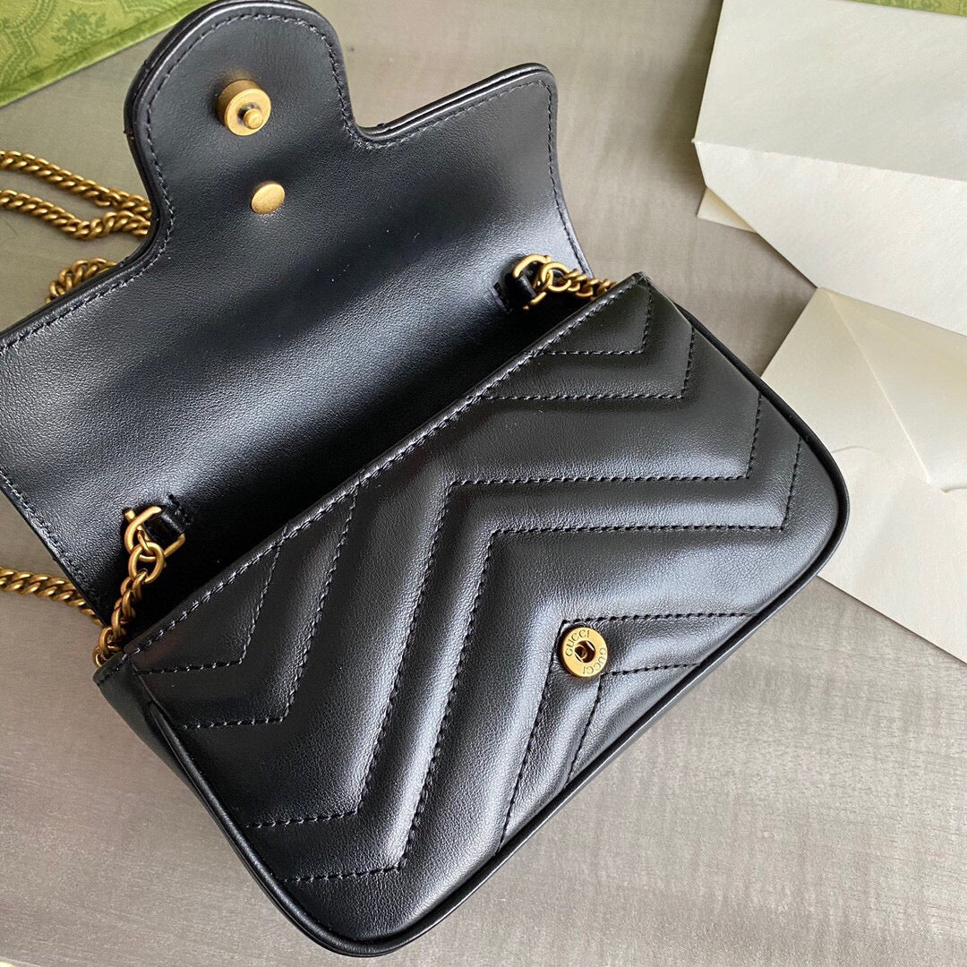 Marmont super mini bag Black / White / Red / Gray Blue