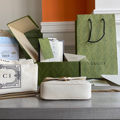 Marmont super mini bag Black / White / Red / Gray Blue