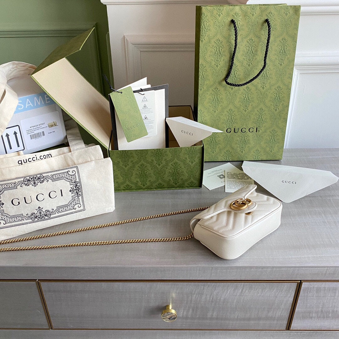 Marmont super mini bag Black / White / Red / Gray Blue