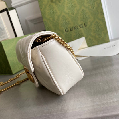 Marmont super mini bag Black / White / Red / Gray Blue