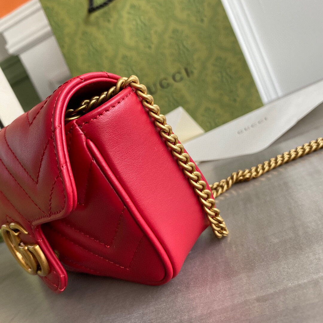 Marmont super mini bag Black / White / Red / Gray Blue