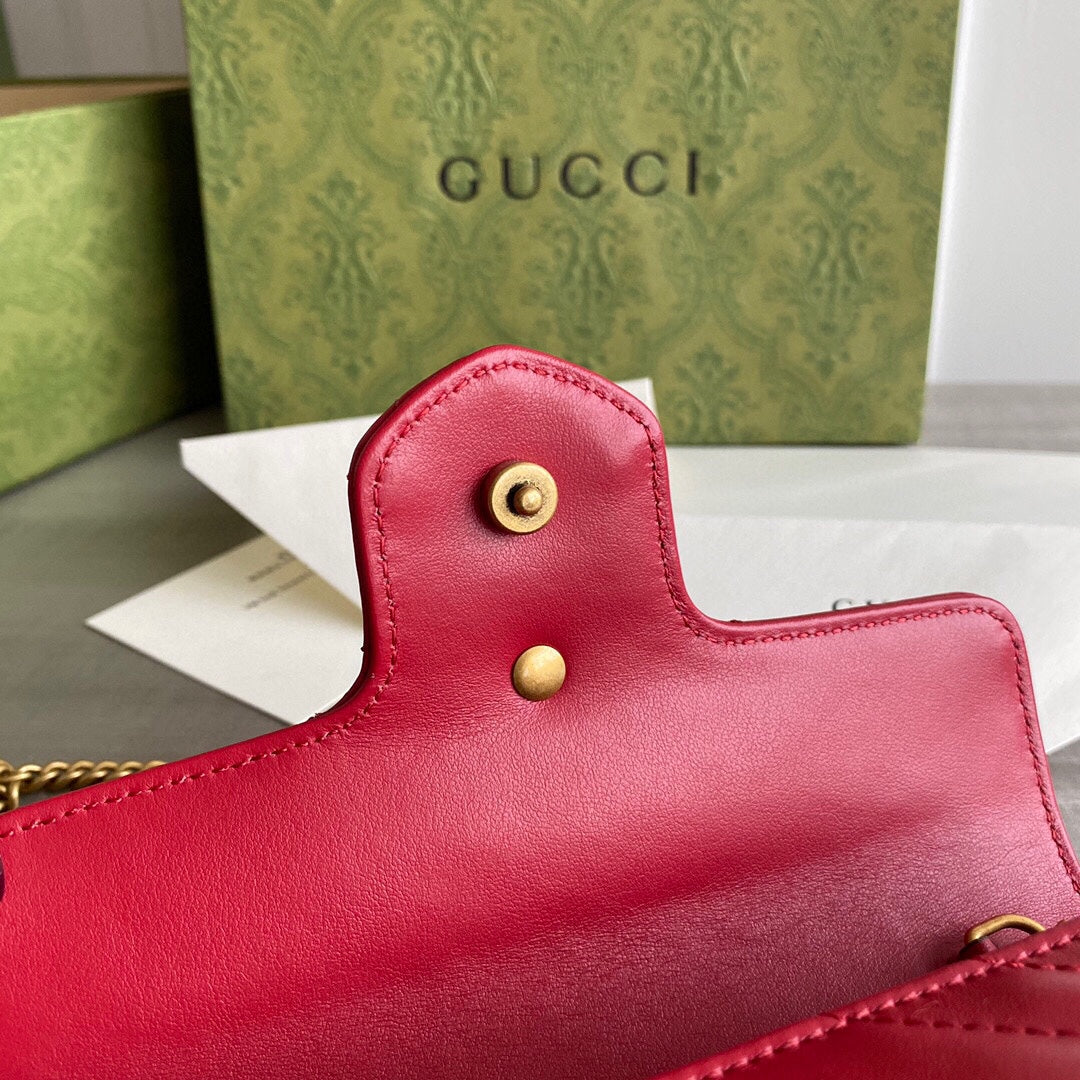 Marmont super mini bag Black / White / Red / Gray Blue