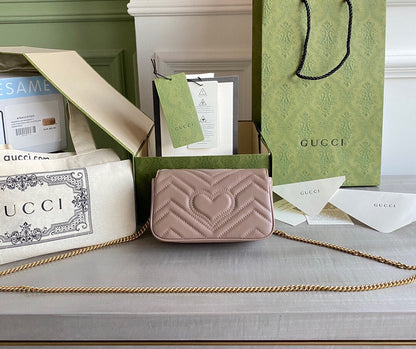 Marmont super mini bag Black / White / Red / Gray Blue