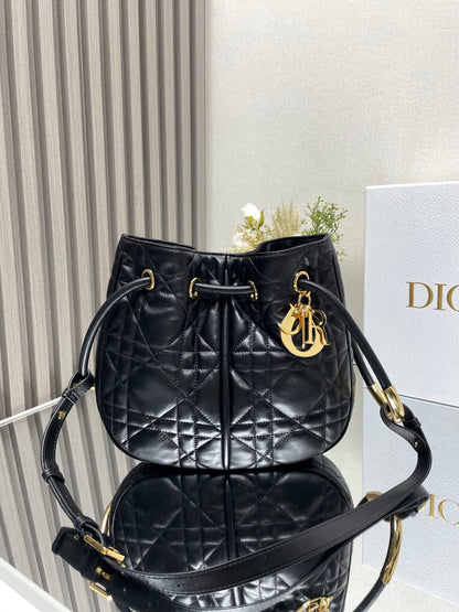 Medium  Nolita Bag Black Macrocannage Lambskin