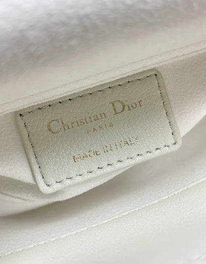 Micro / Small / Medium Lady D-Joy Bag Latte Cannage Lambskin