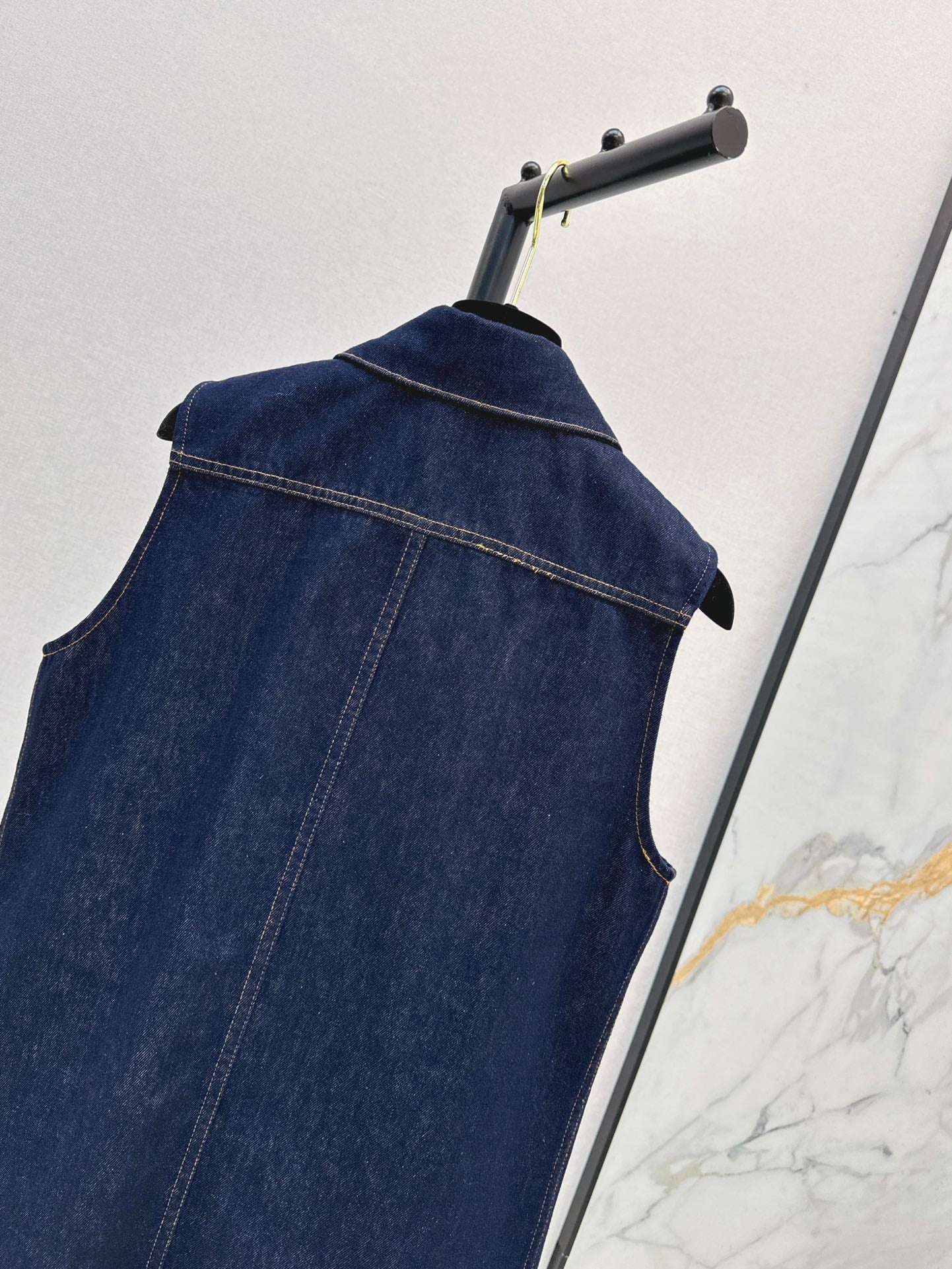 25ss denim vest