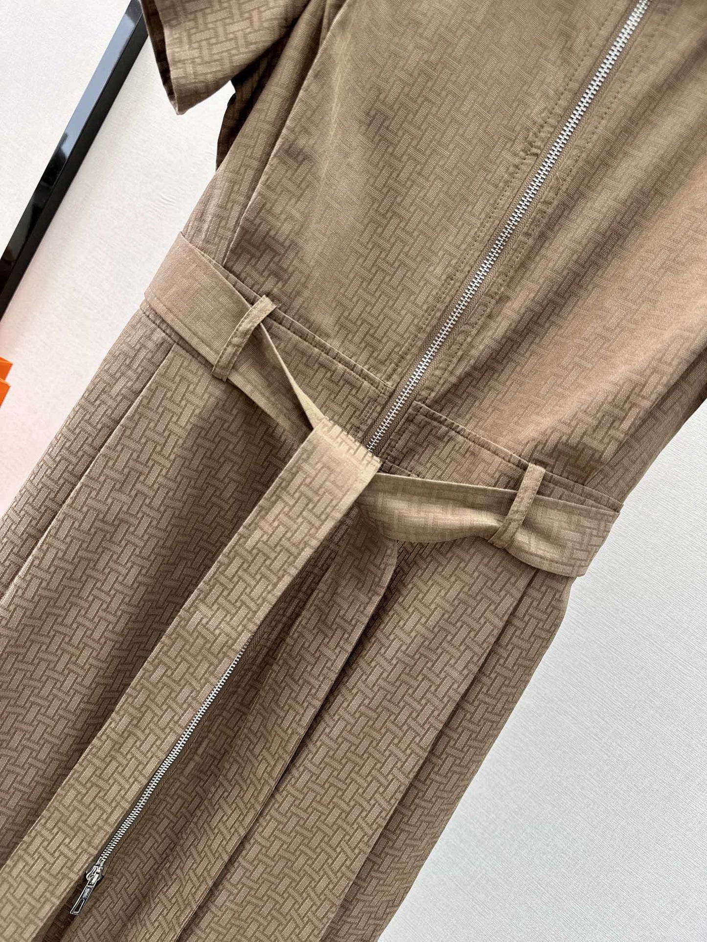 h 25ss jacquard shirt dress