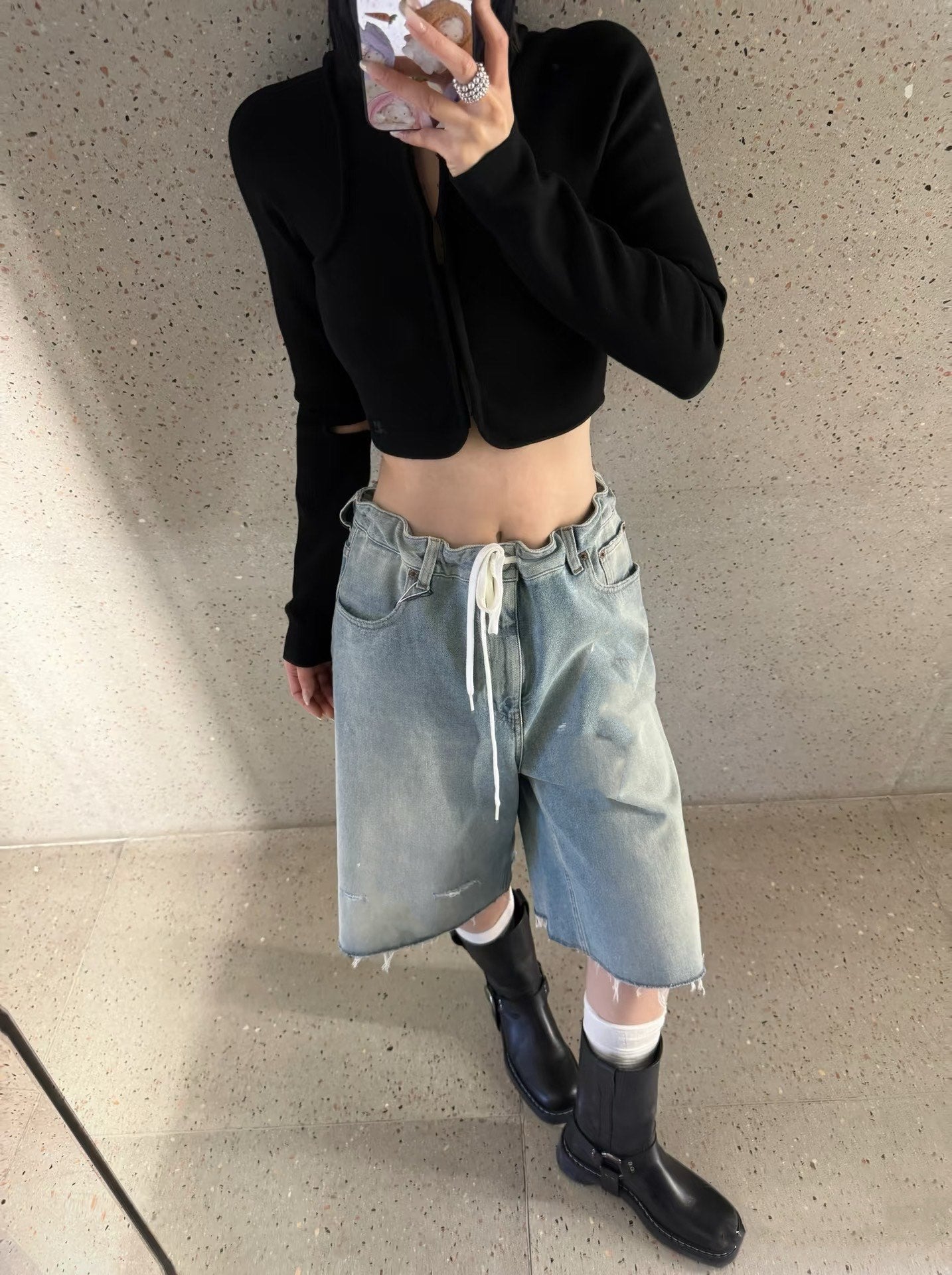 mar 25ss denim short