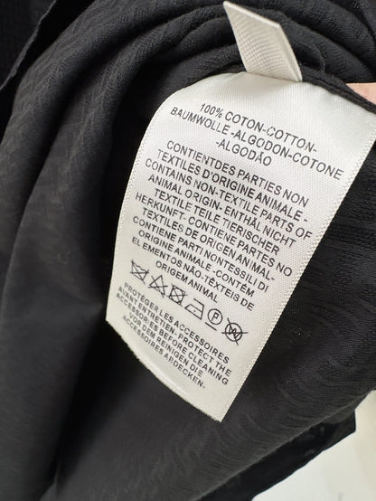 h 25ss jacquard shirt dress