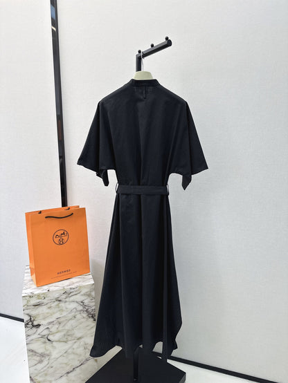 h 25ss jacquard shirt dress