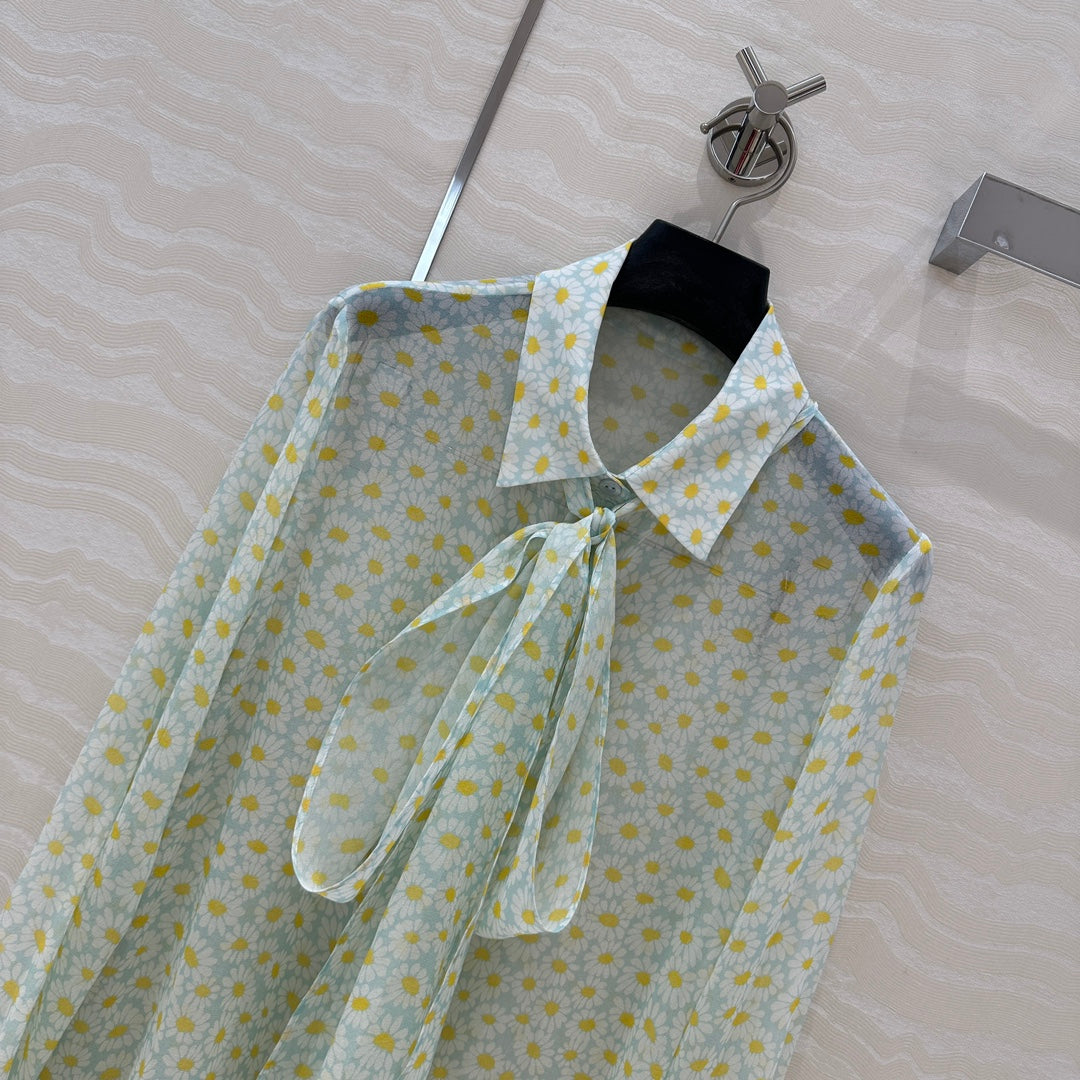 g 25ss silk buttons shirt