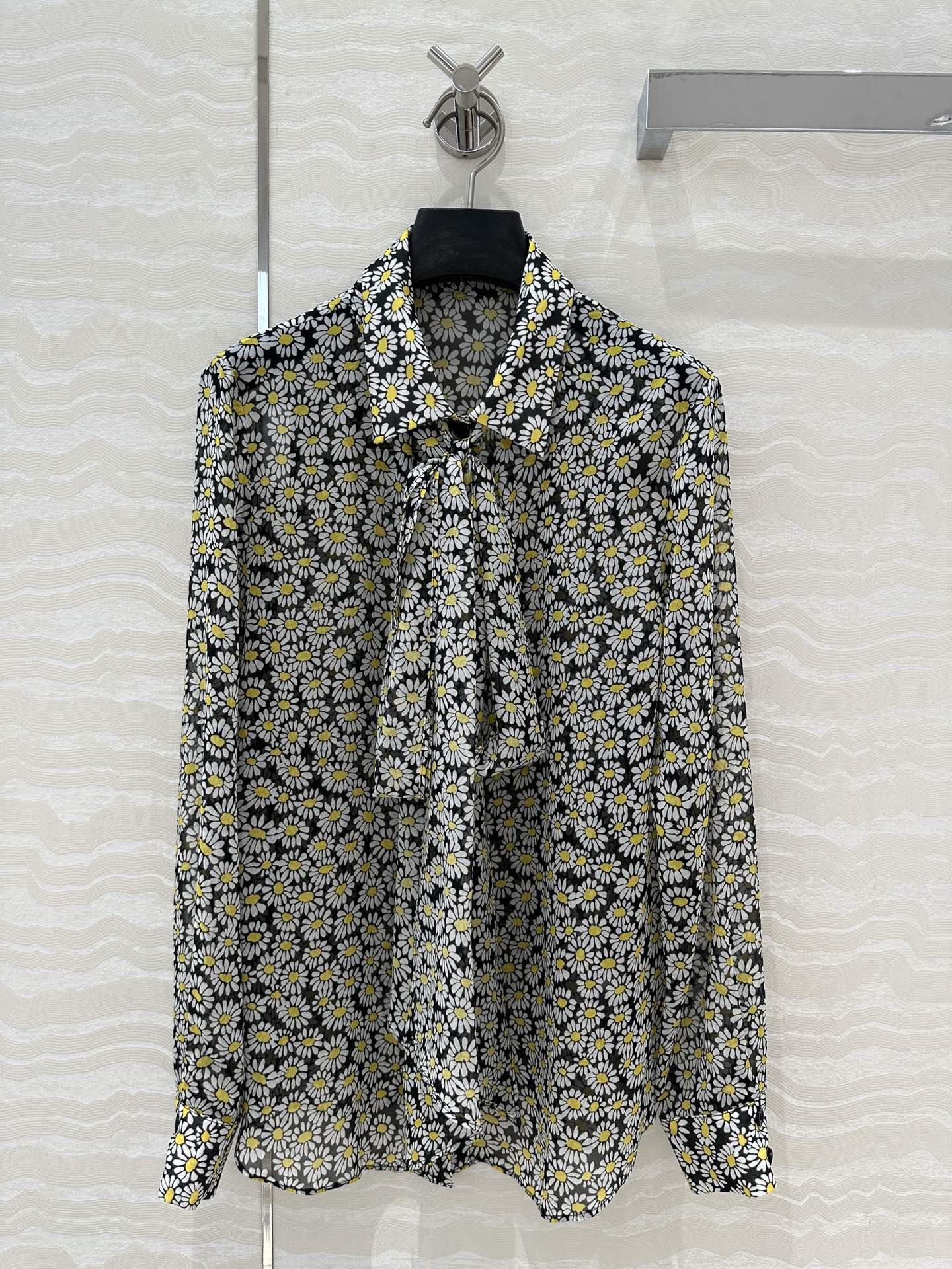 g 25ss silk buttons shirt