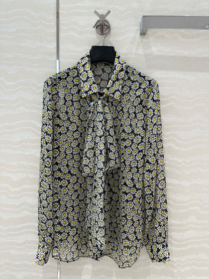 g 25ss silk buttons shirt