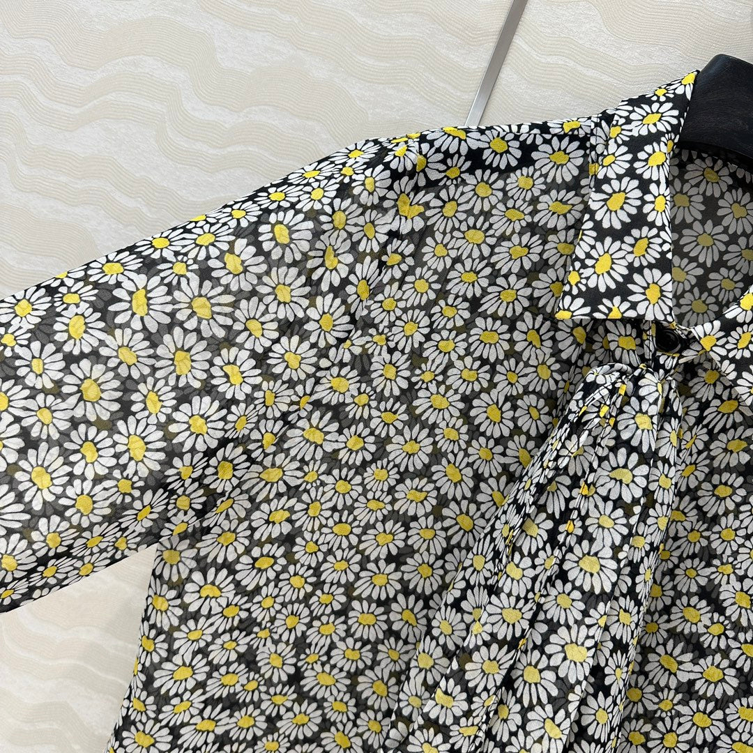 g 25ss silk buttons shirt