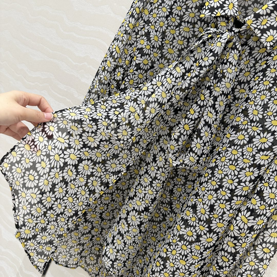 g 25ss silk buttons shirt