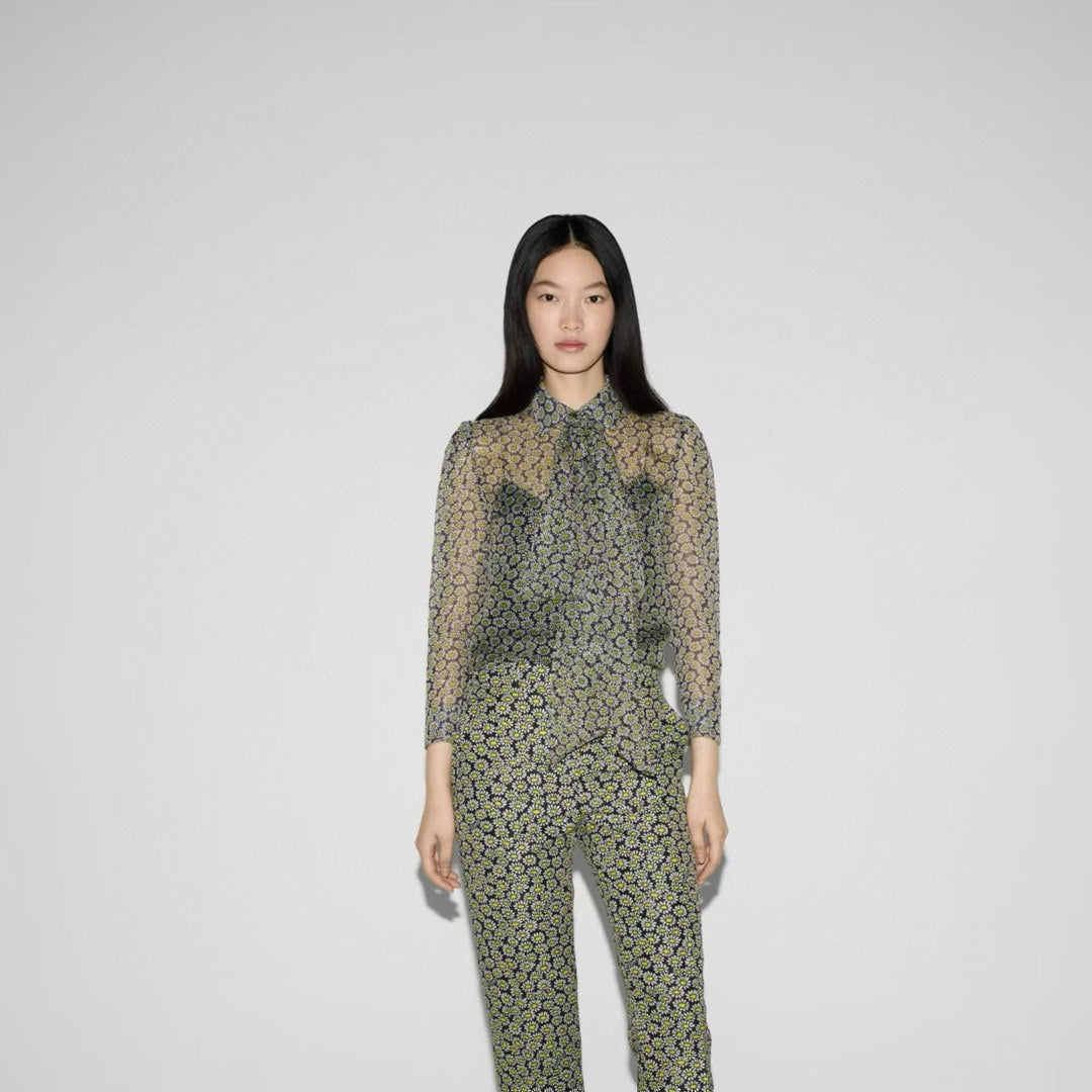 g 25ss silk buttons shirt