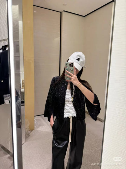 25ss rhinestone jacket