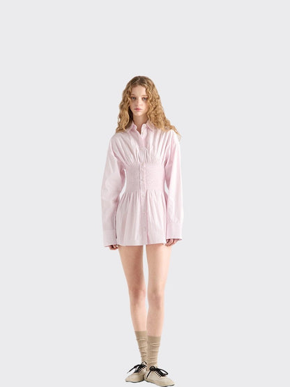P 25ss shirt dress