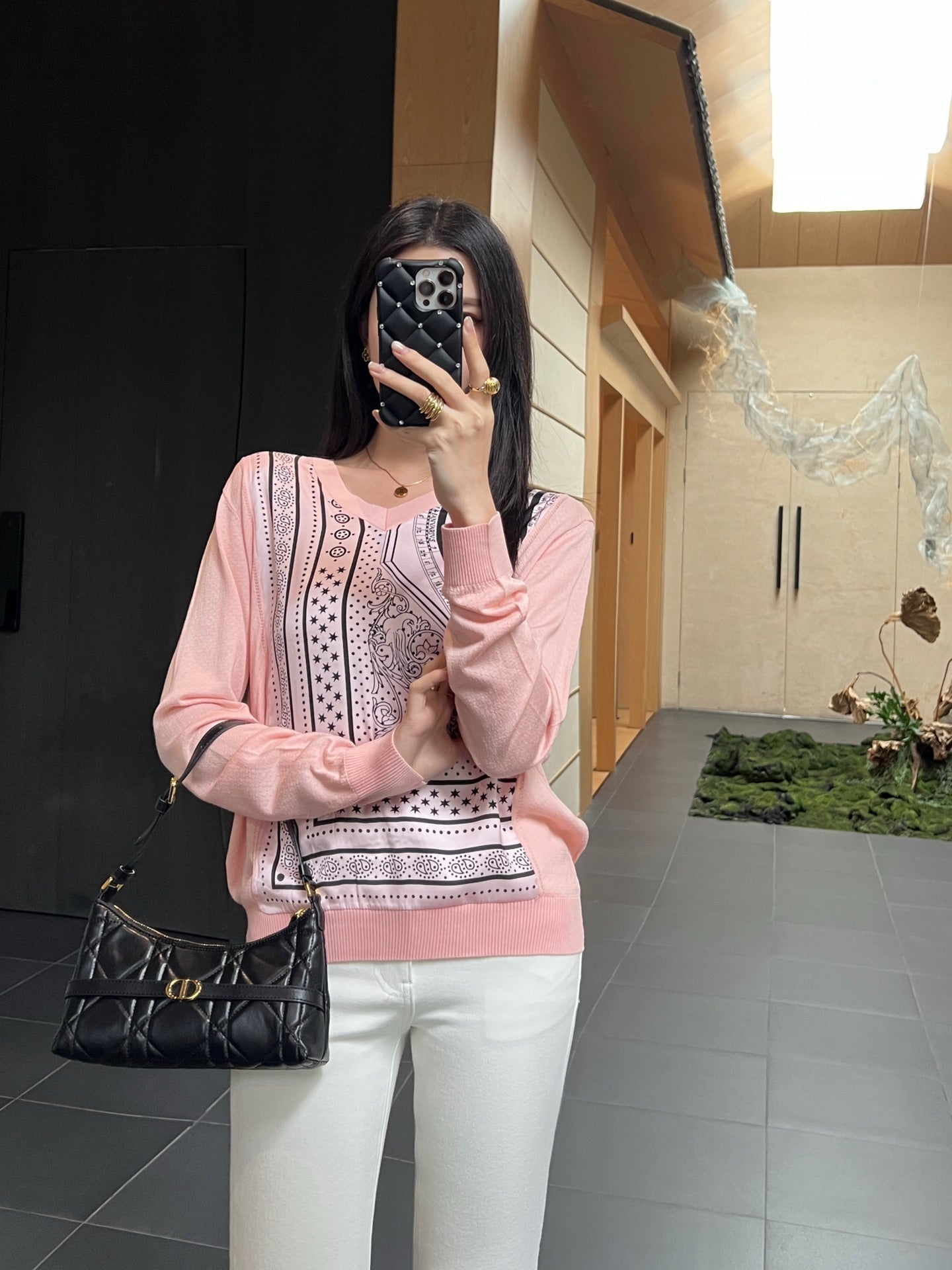 h 25ss knitted sweater