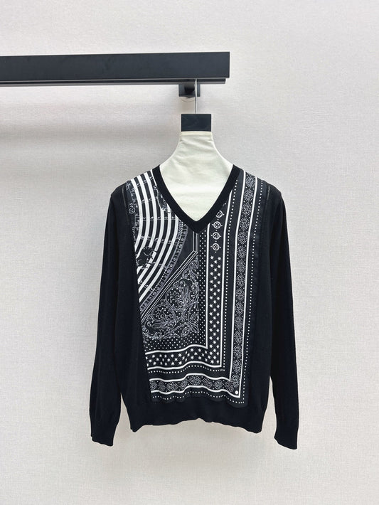 H 25ss knitted sweater