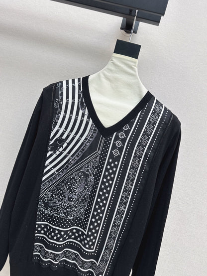 H 25ss knitted sweater