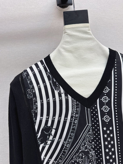 H 25ss knitted sweater